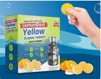 Lemon Blast Garbage Disposal Cleaner & Deodorizer (24 Pack) - Foaming Sink Drain Tablets